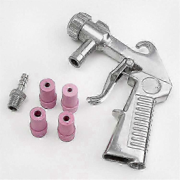 Air Siphon Sandblasting Gun Kit, Compatible with Various Brands