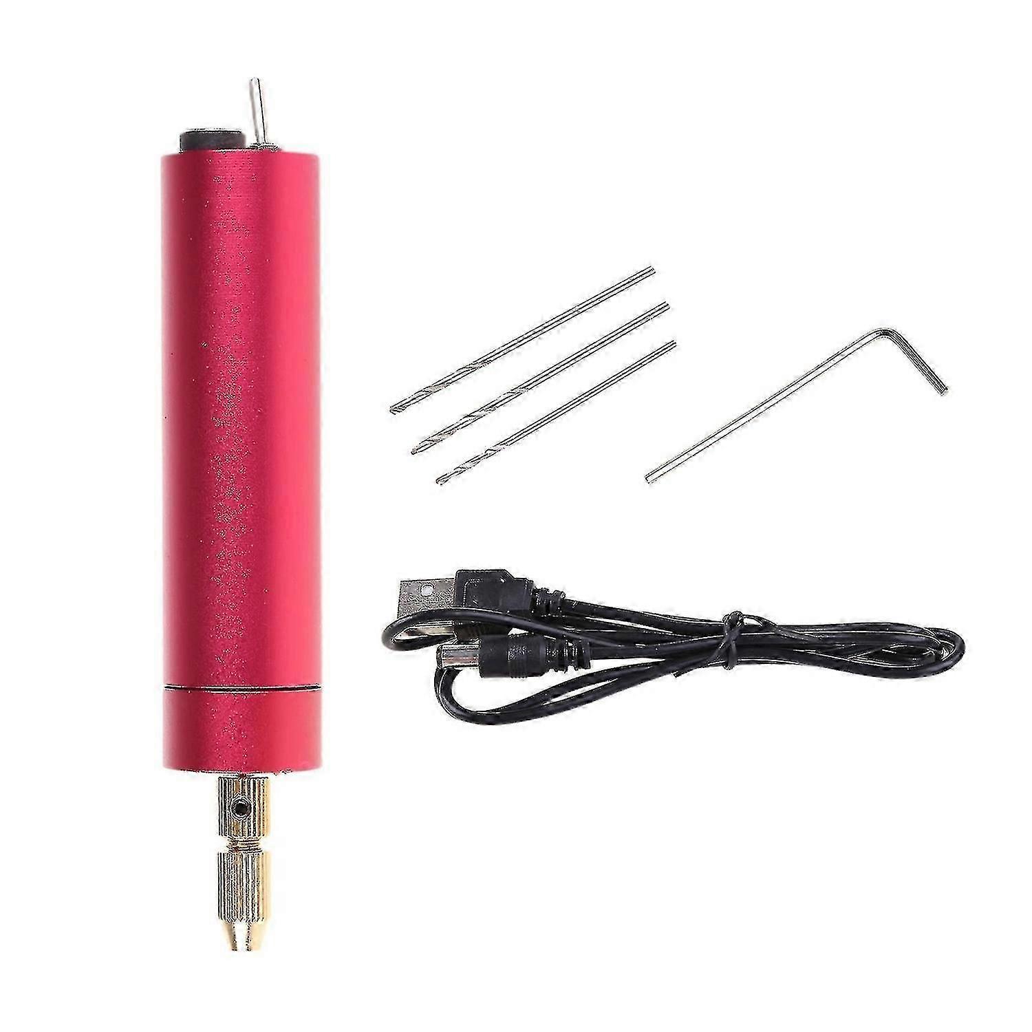 Mini Electric Hand Drill - Portable Aluminum Drill Tool