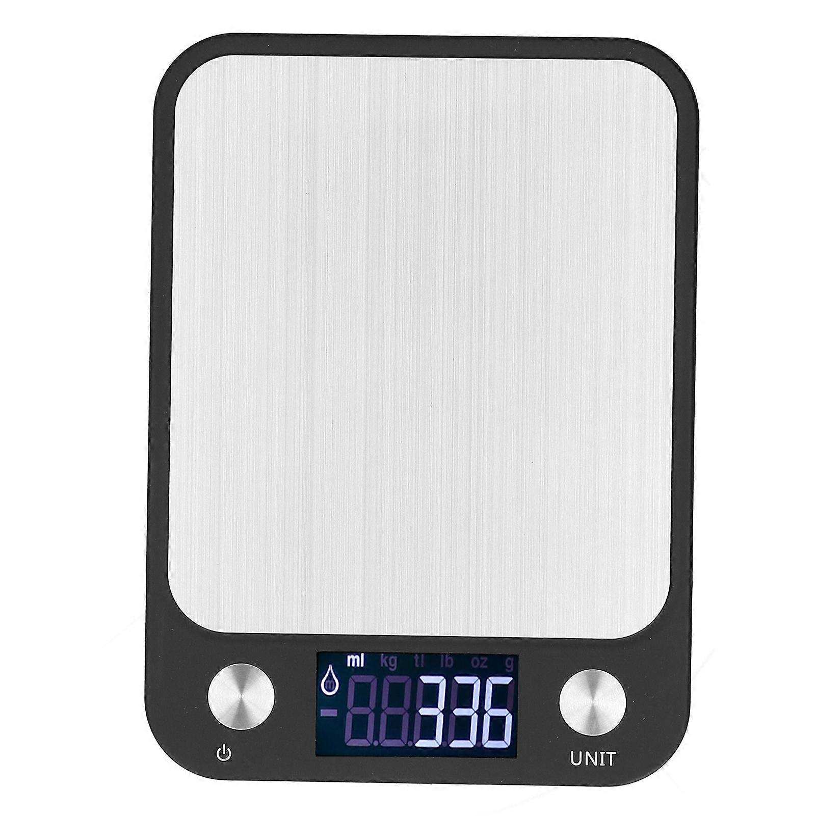 Rustfritt stål matvekt mini digital display elektronisk veieverktøy 10000g lastbærende