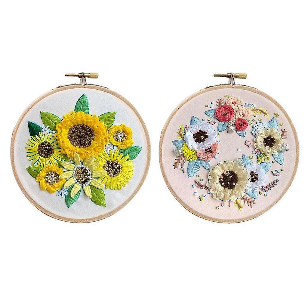 2 Pcs Stitch Set, Stitch Pattern, stitch set with 3 Motif, Handmade for