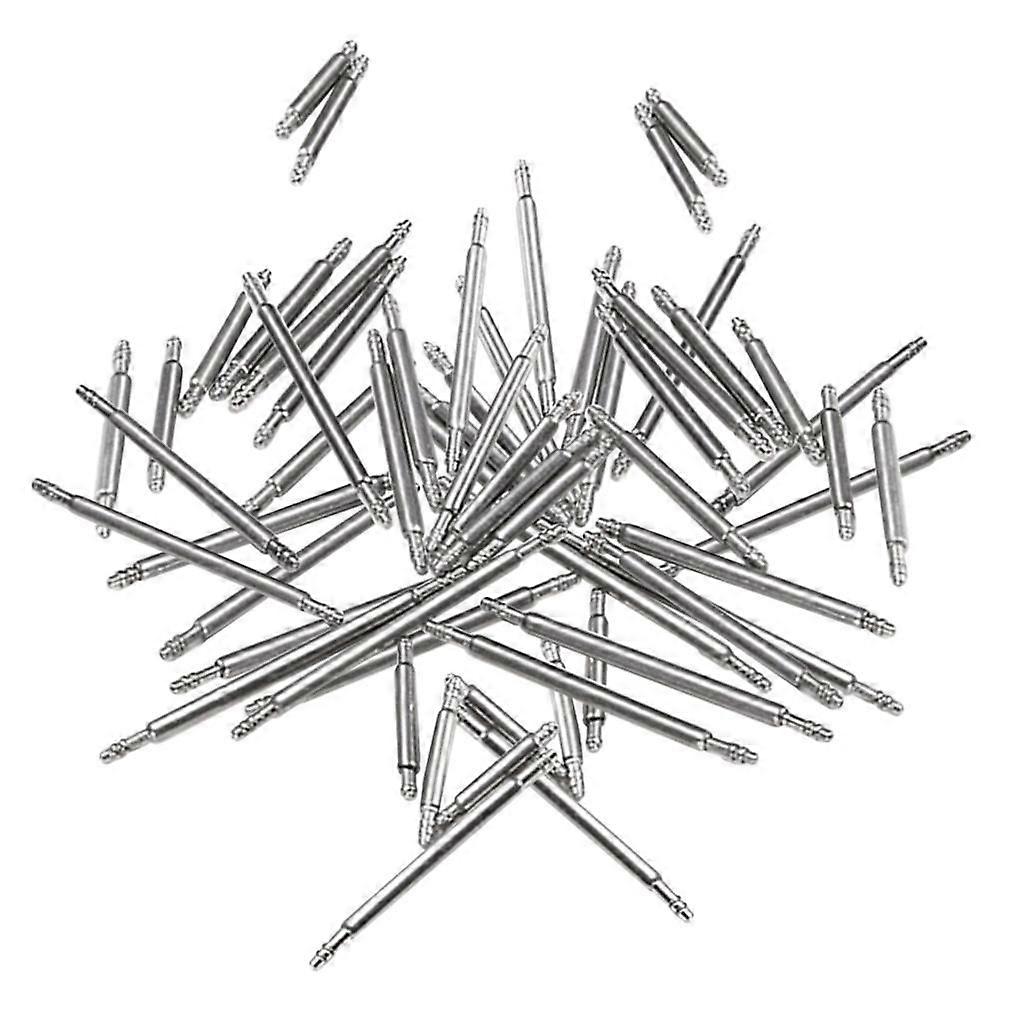 100pcs 1.5mm Diameter Stainless Band Spring Bars Strap Pins