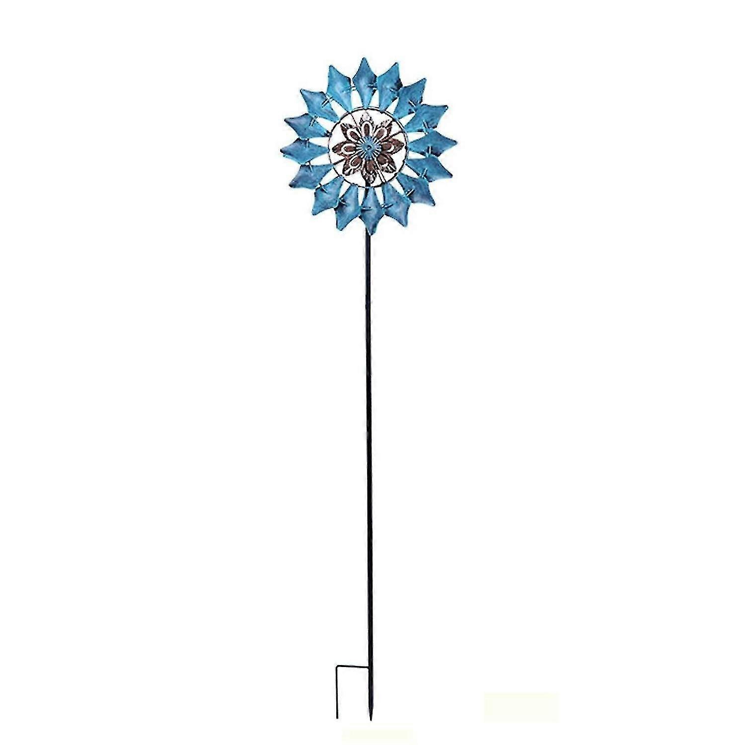 Vertical Stake Construction For Outdoor Yard Lawn & Garden Windmill Stake