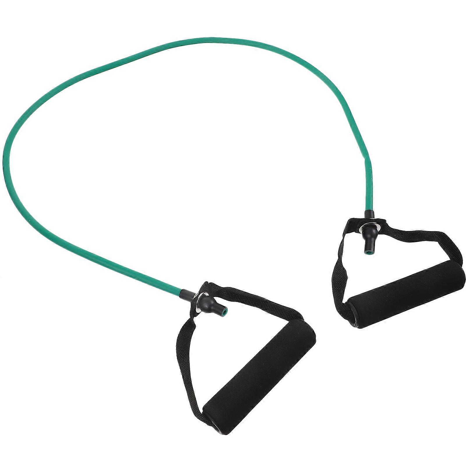 Elastic Resistance Band with Handles for Strength Training, Stretching, Yoga, and – Portable Exercise Band for Home Gym and Outdoor Workouts