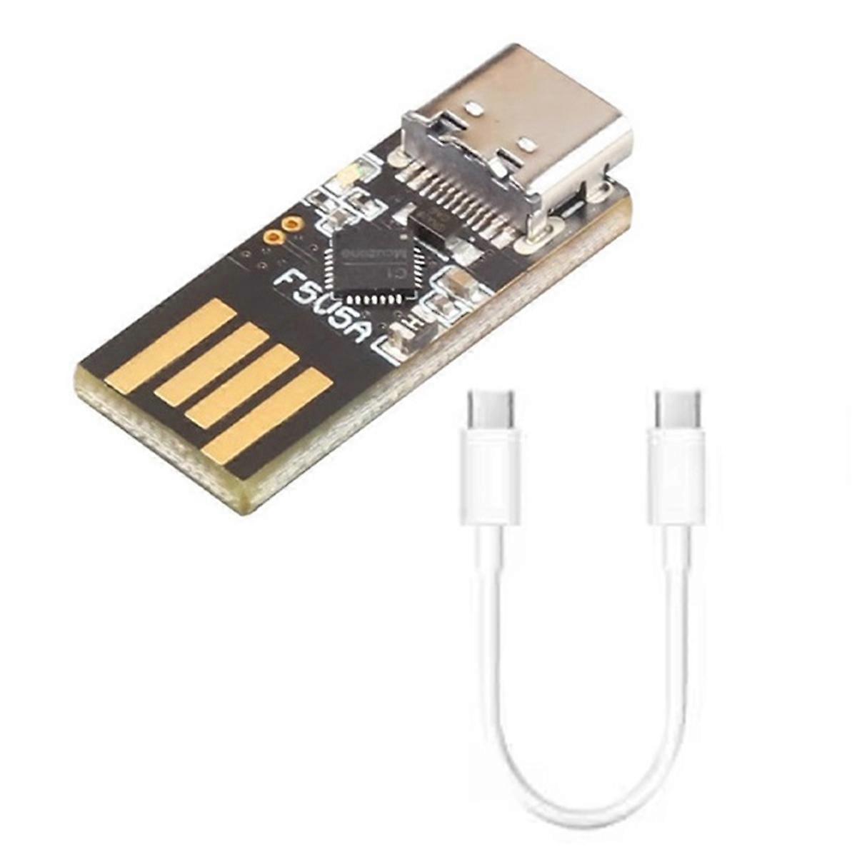 For USB A-C PD Adapter 5V 5A,with Cable