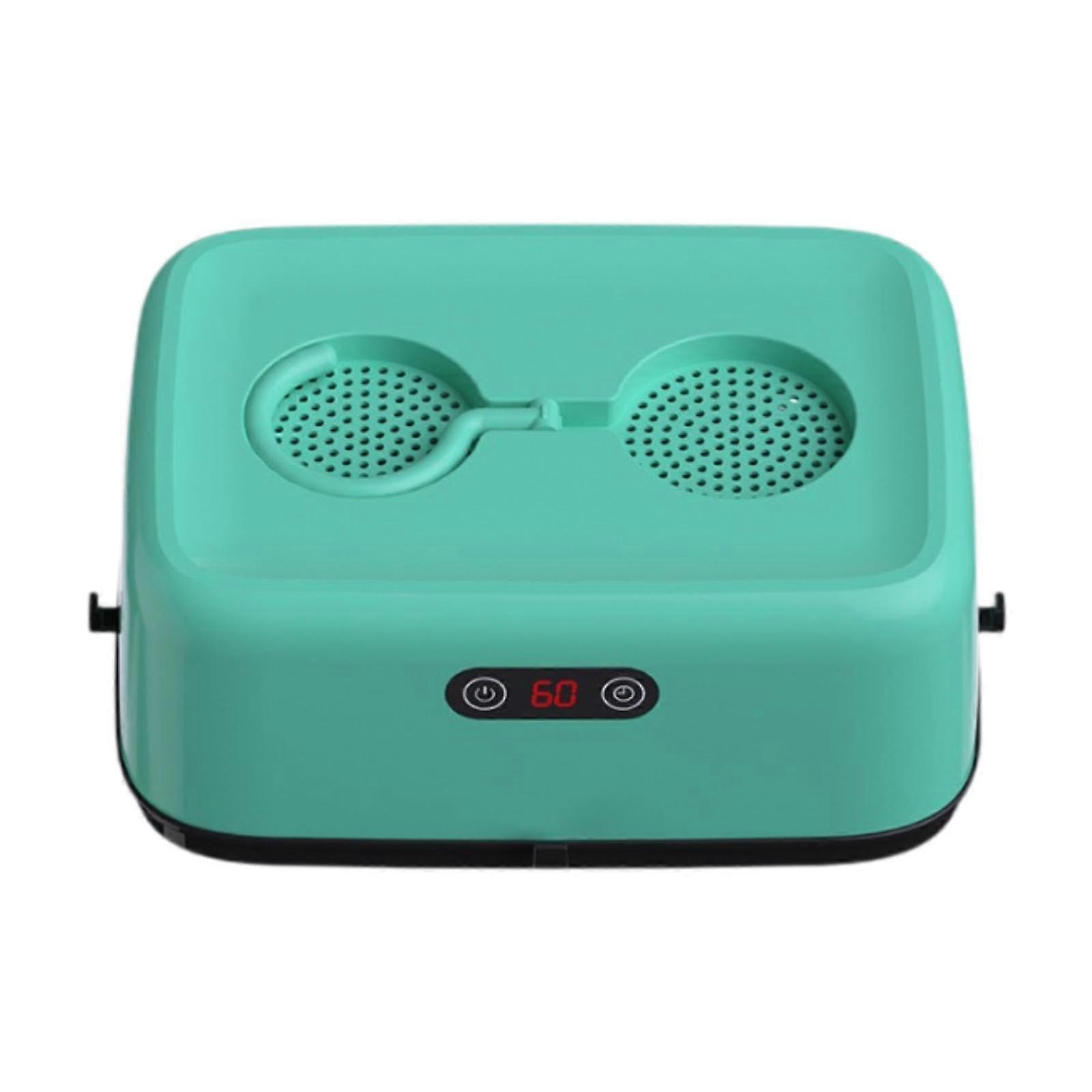 Clothes Dryer,Compact,Foldable Electric Drying Machine Mini Dryer Machine for Delicate Garments Travel, green