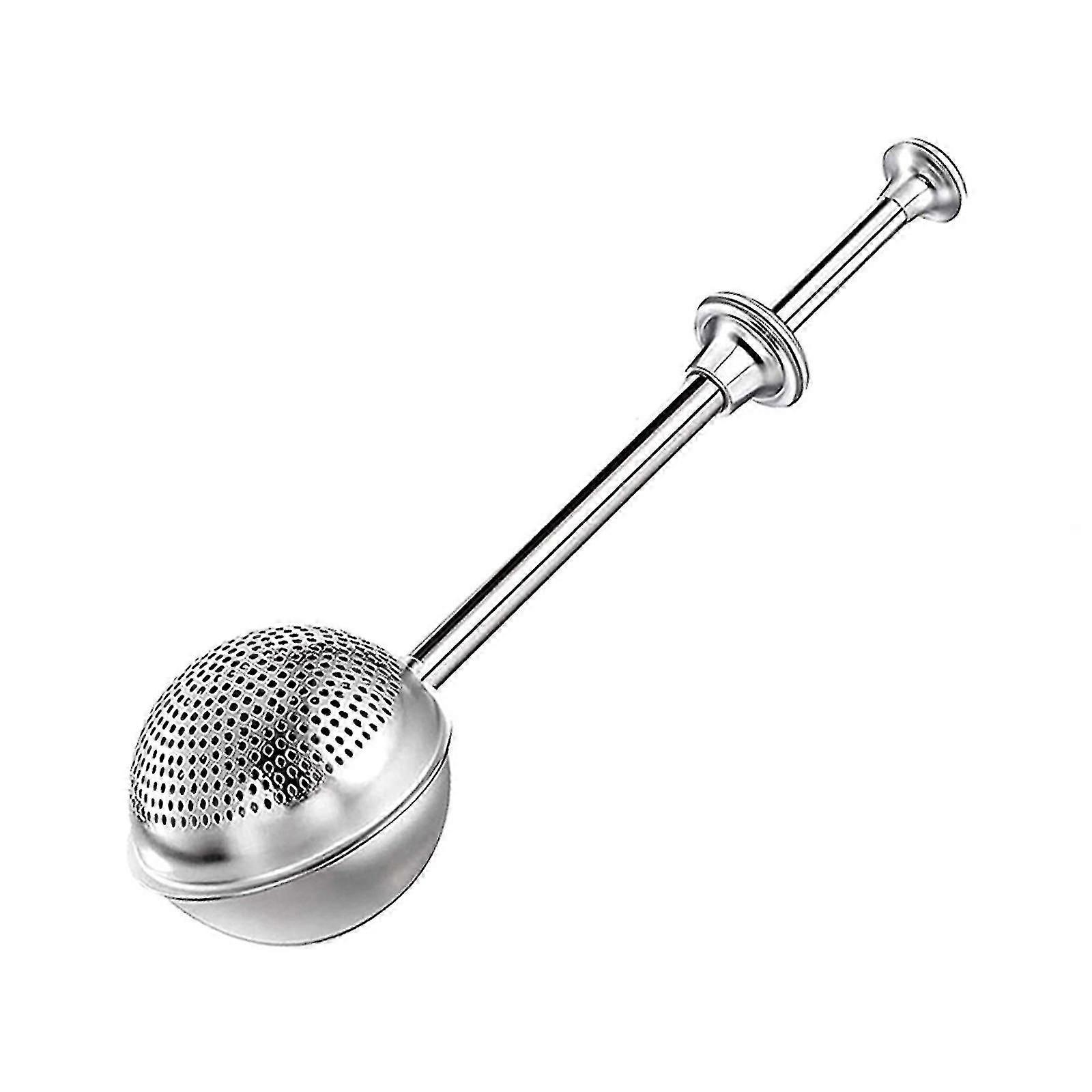Stainless Steel Duster Strainer Spring Stick Powdered Sugar Baking Tool Q