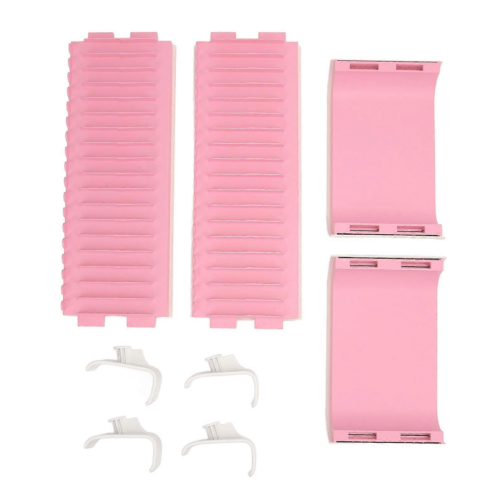Game Storage Tower 18 Slots Stylish Minimalist Design Video Game Storage Stand Tower for PS White Pink