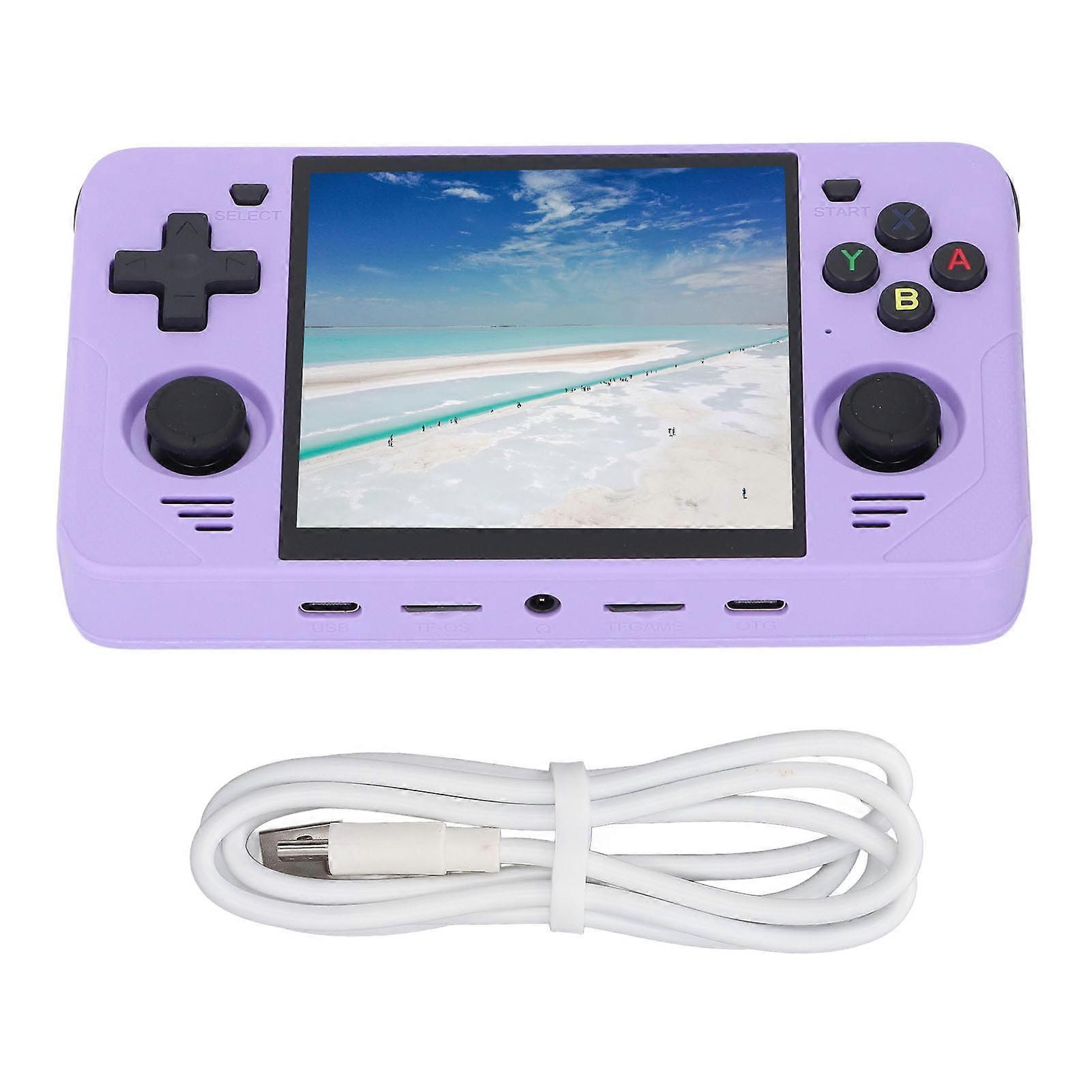 Portable 4" IPS Retro Game Console, Dual Joysticks, 720x720 HD, 4100mAh, 16G+256G