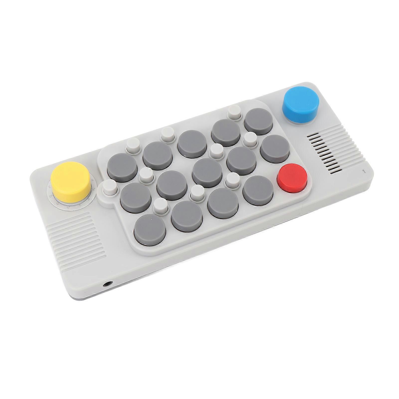 Pocket Music Keyboard C3 to C8 Adjustable 20 Instruments MIDI Portable Electronic Organ Piano with 3.5mm Headphone Jack 