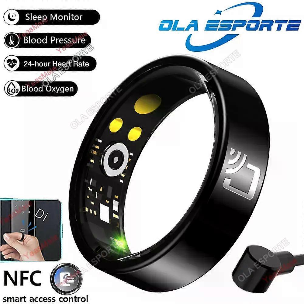 con 2025 For Xiaomi Smart Ring Real Time Health Monitor NFC Smart Ring Men Women Smart Access Control IP68 5ATM Waterproof Smartring