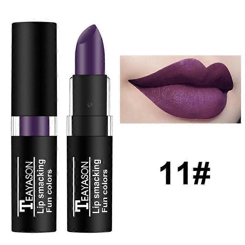 12 Colors Long Lasting Matte Lipstick For Women Non-Stick Cup Transfer Proof Moisturizing Lip Makeup Set