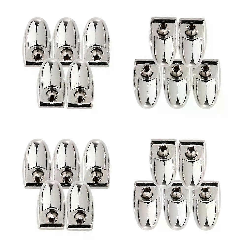 20 Drum Hooks Clamp Snare Drum Lugs for Drum Set Parts Replacement