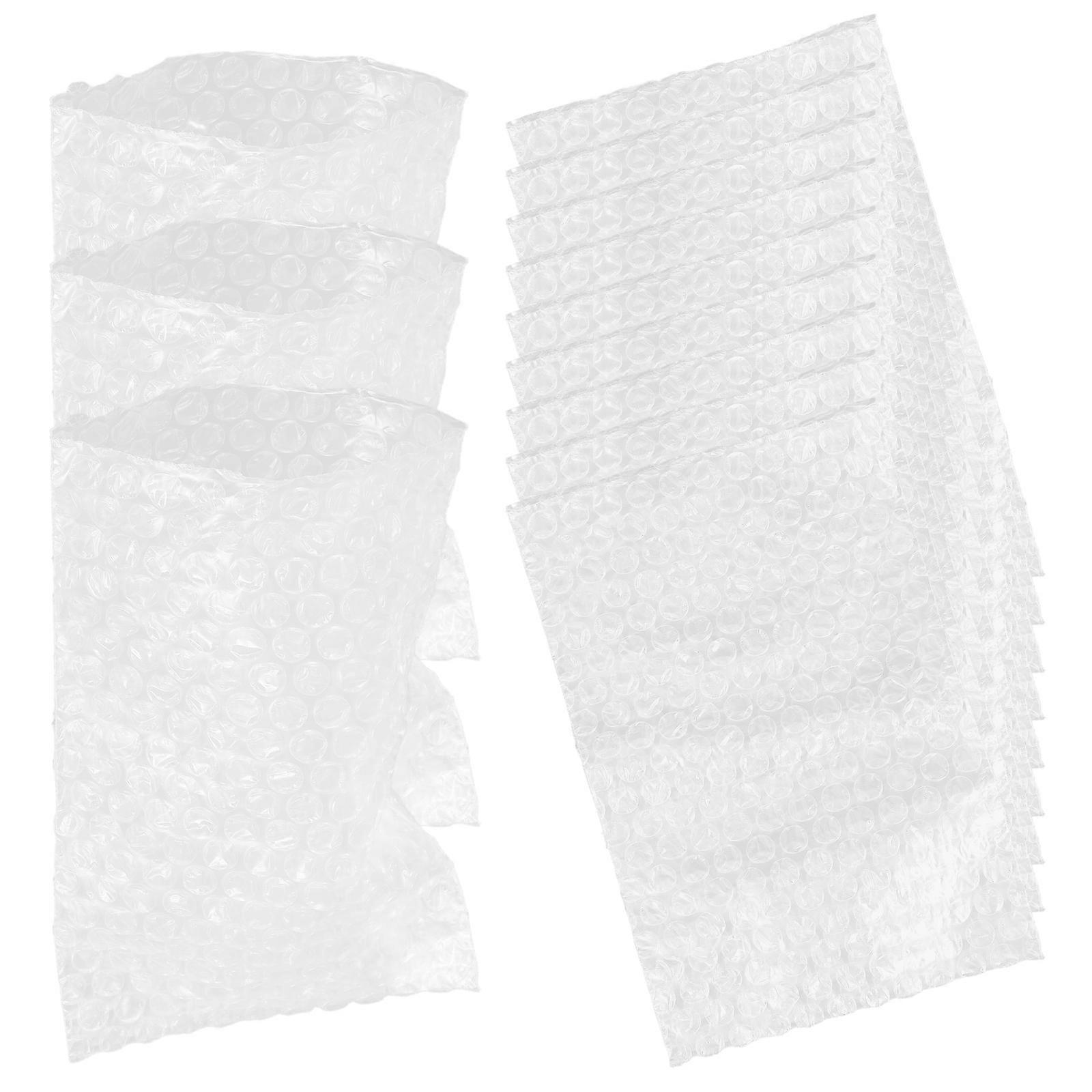 100PCS White Bubble Bags for Storage with SelfSealing Closure and Bubble Lined Protection