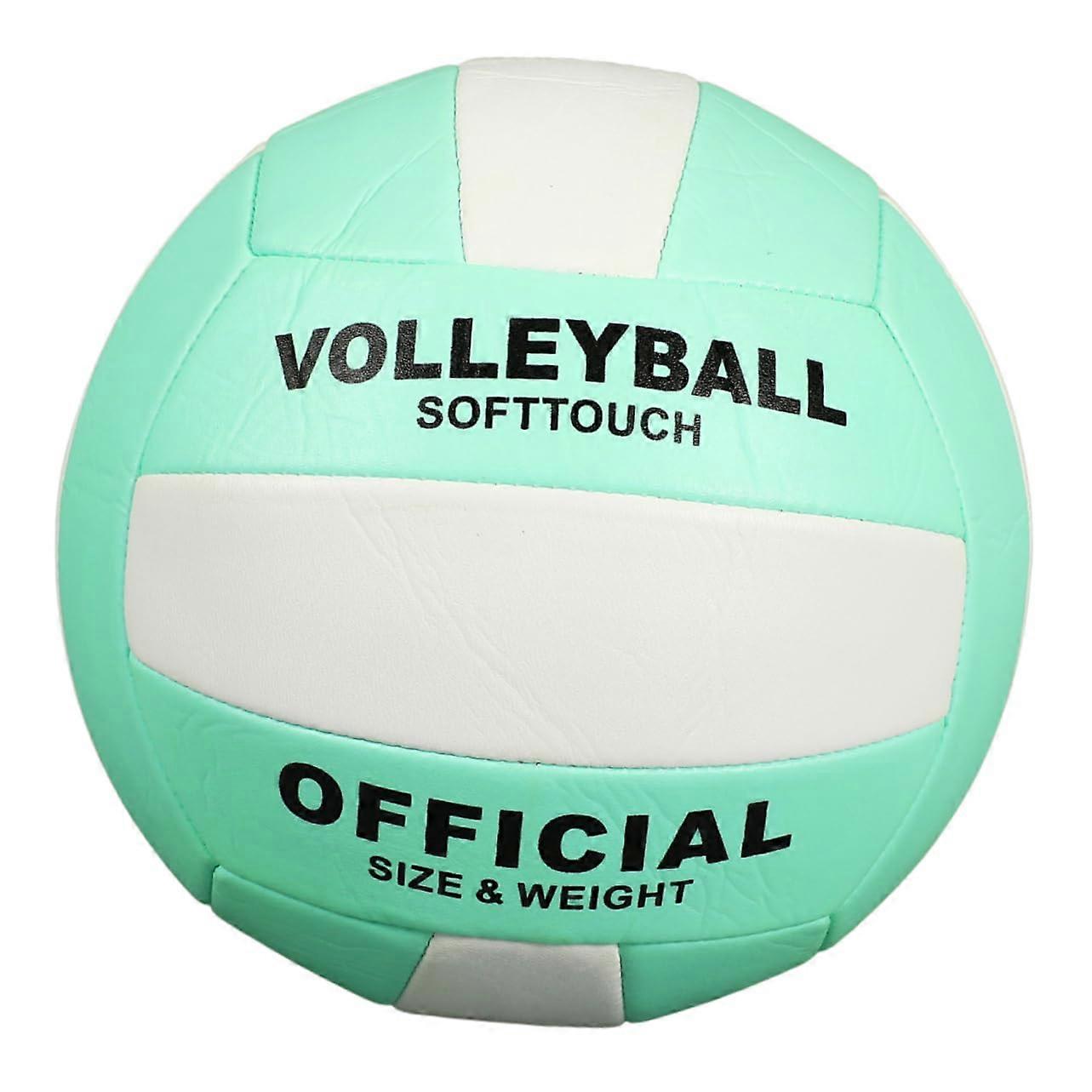 2 pieces soft volleyball for training and competition for beginners and advanced players durable and colorful indoor and outdoor games