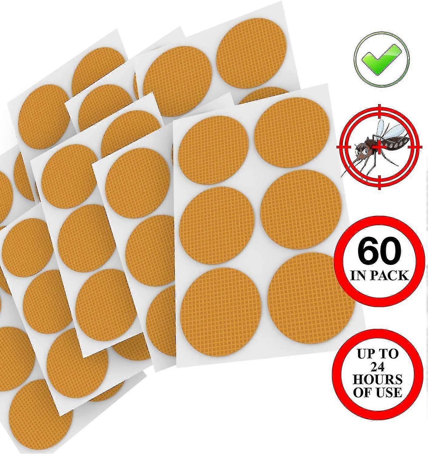 2025 Mosquito Repellent Patches 24 Hour Protection Non Toxic Mosquito Patches Safe for Kids and Adults