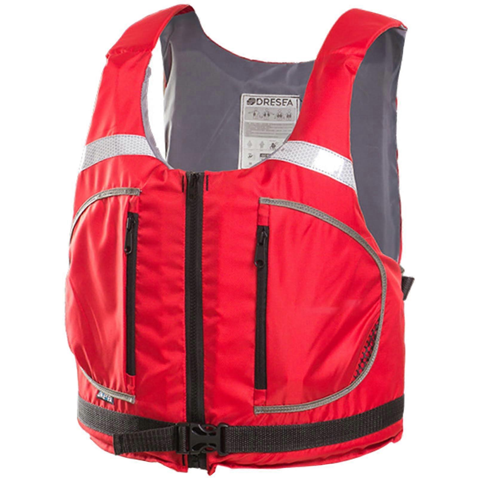 Swimming Aid for Adults, Solid Vest with Pockets, Unisex, Rescue System