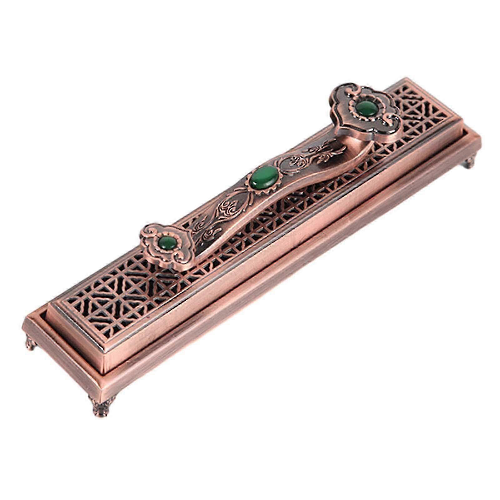Handcarved Incense Cone Holder and Burner for Tabletop Use, Ideal for Home Yoga and Living Room D��cor, Fits Standard Incense Bowls