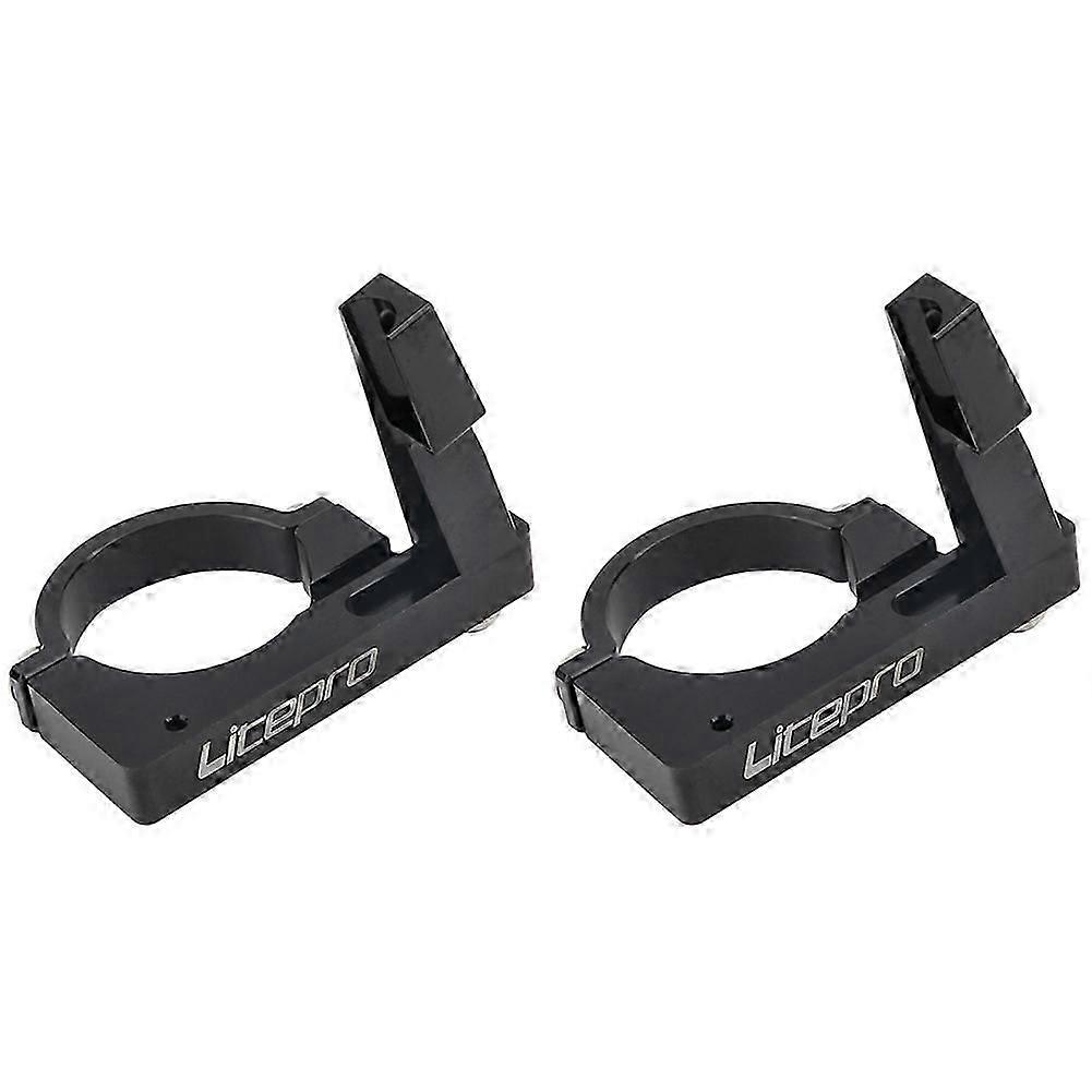 2X Sp8 Folding Bike Front Derailleur Adapter Conversion Mounting Base 40mm Clamp Ring BMX Cycling