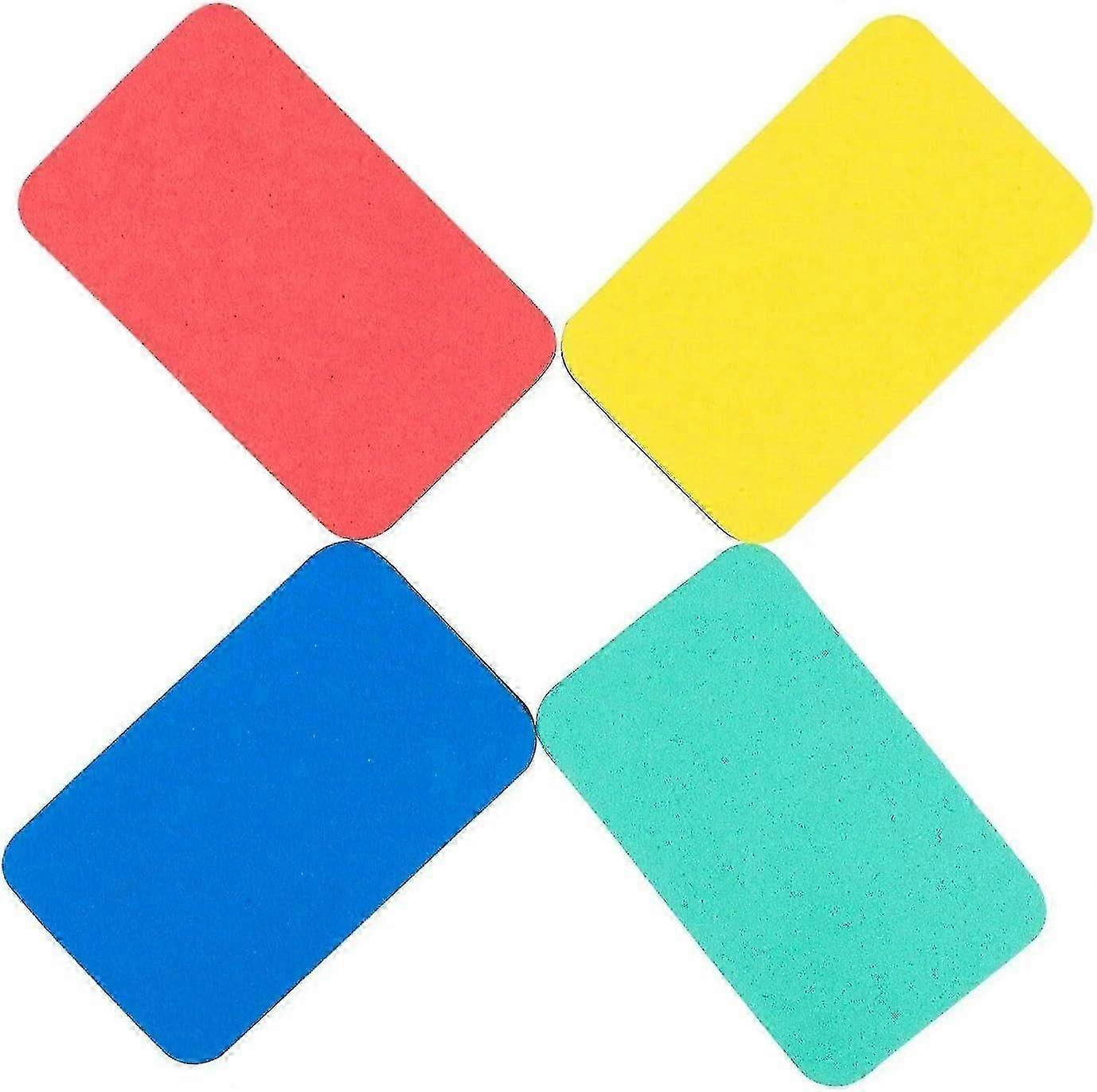 Magnetic Whiteboard Brush 24pcs Colorful Dry Wipe Eraser Chalkboard Cleaner Board Wiper for Classroom Home Office Suppliers