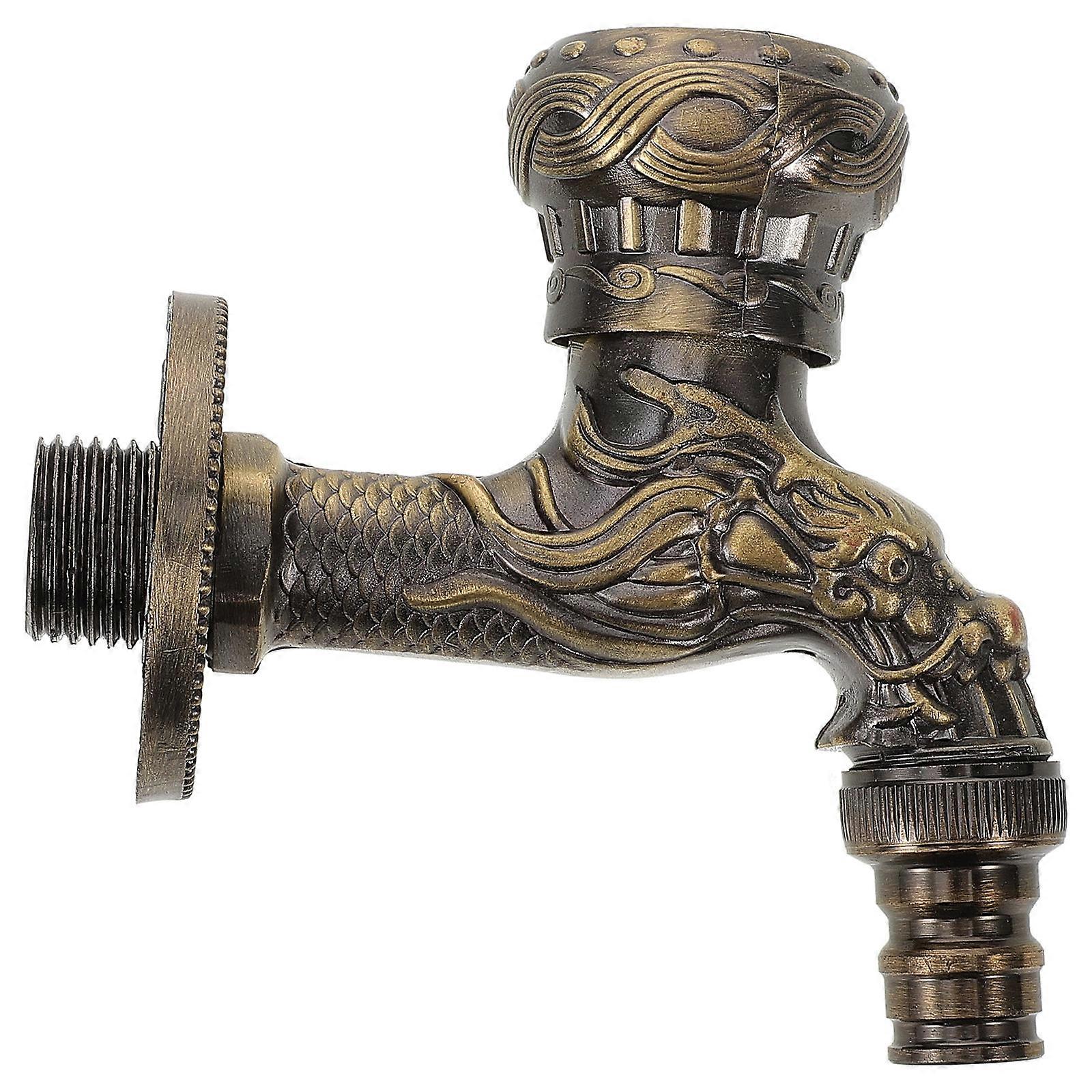 亜鉛合金水道蛇口バスルームの蛇口レトロなヨーロピアンスタイルの住宅所有者は1セットを使用します