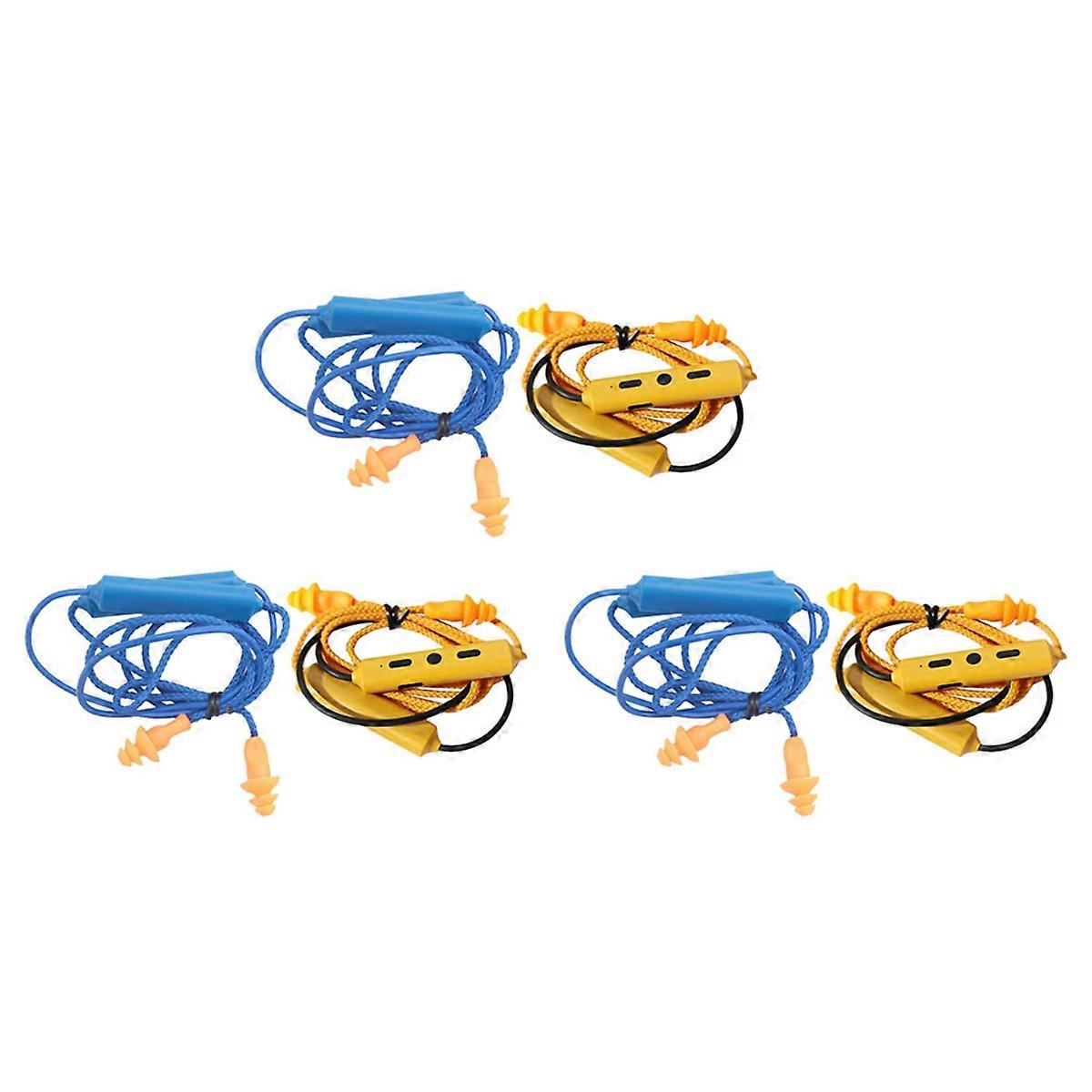 2PCS Earphone Bluetooth Ear Plugs for Work,Hearing Protection