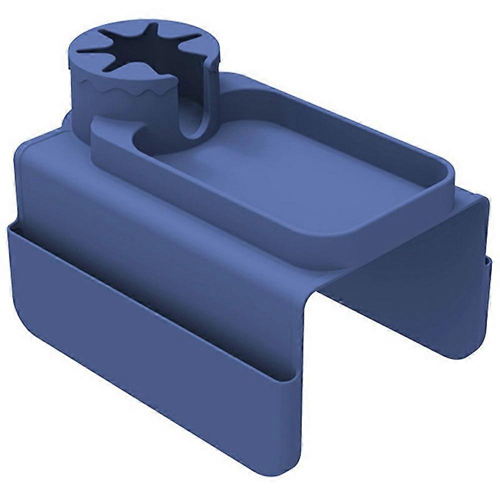 Silicone Sofa Cup Holder Armrest Tray Multifunction Couch Drink Rack with Side Pockets