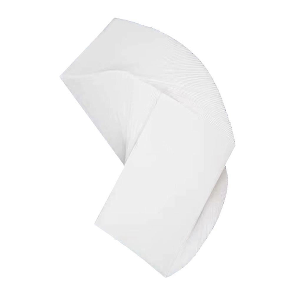 Clarinet Cleaner Saxophone Absorbent Paper Sheet Saxophone After Playing White Rectangular Pads Protection 200Pcs