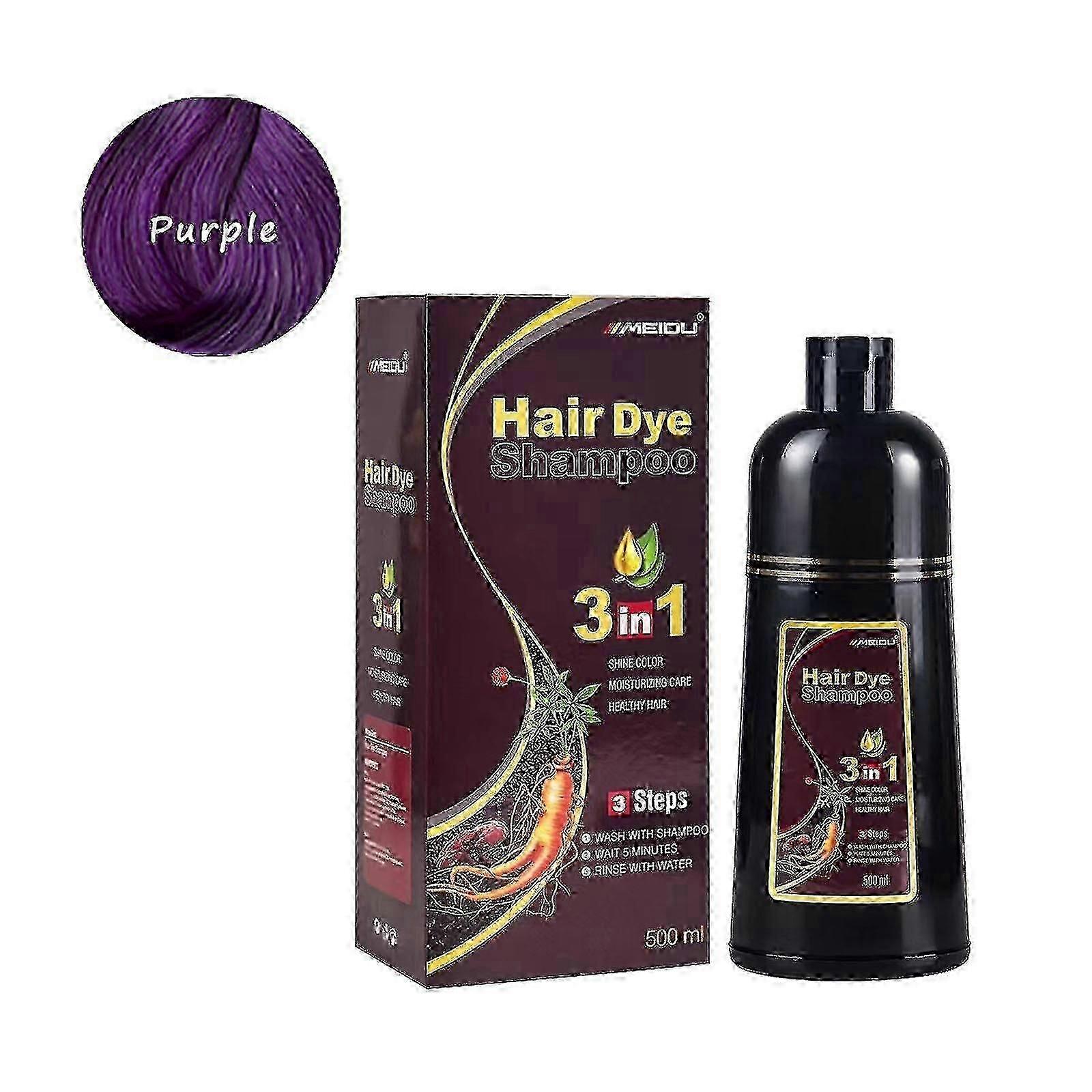 Botanical Hair Dye 500ml Black - ZP Formula for Gentle, Long-Lasting Colour