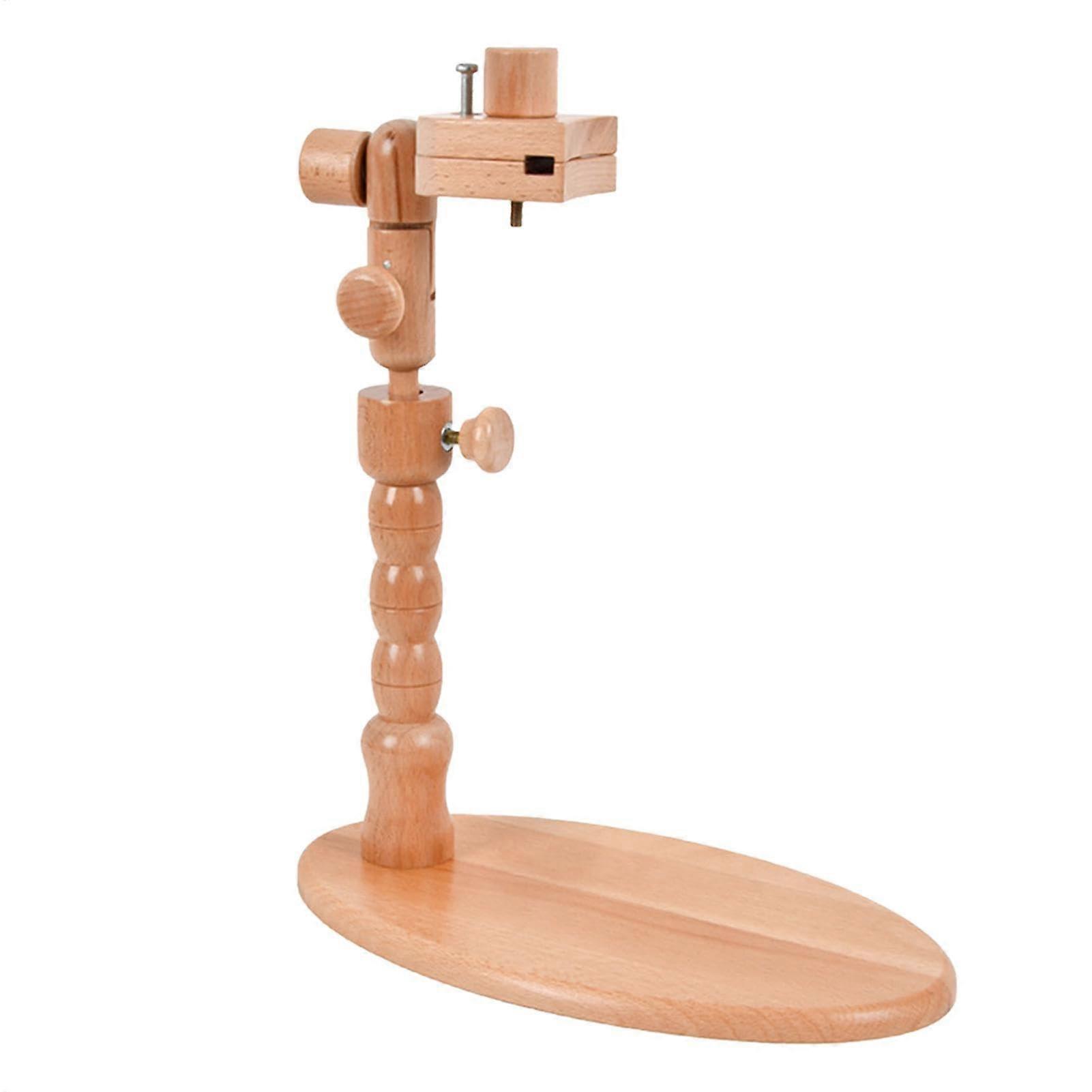 Embroidery Stand, Adjustable Rotating Desk Hoop Holder, Compatible with 8-12 Inch Hoops, Ideal for Sewing Projects