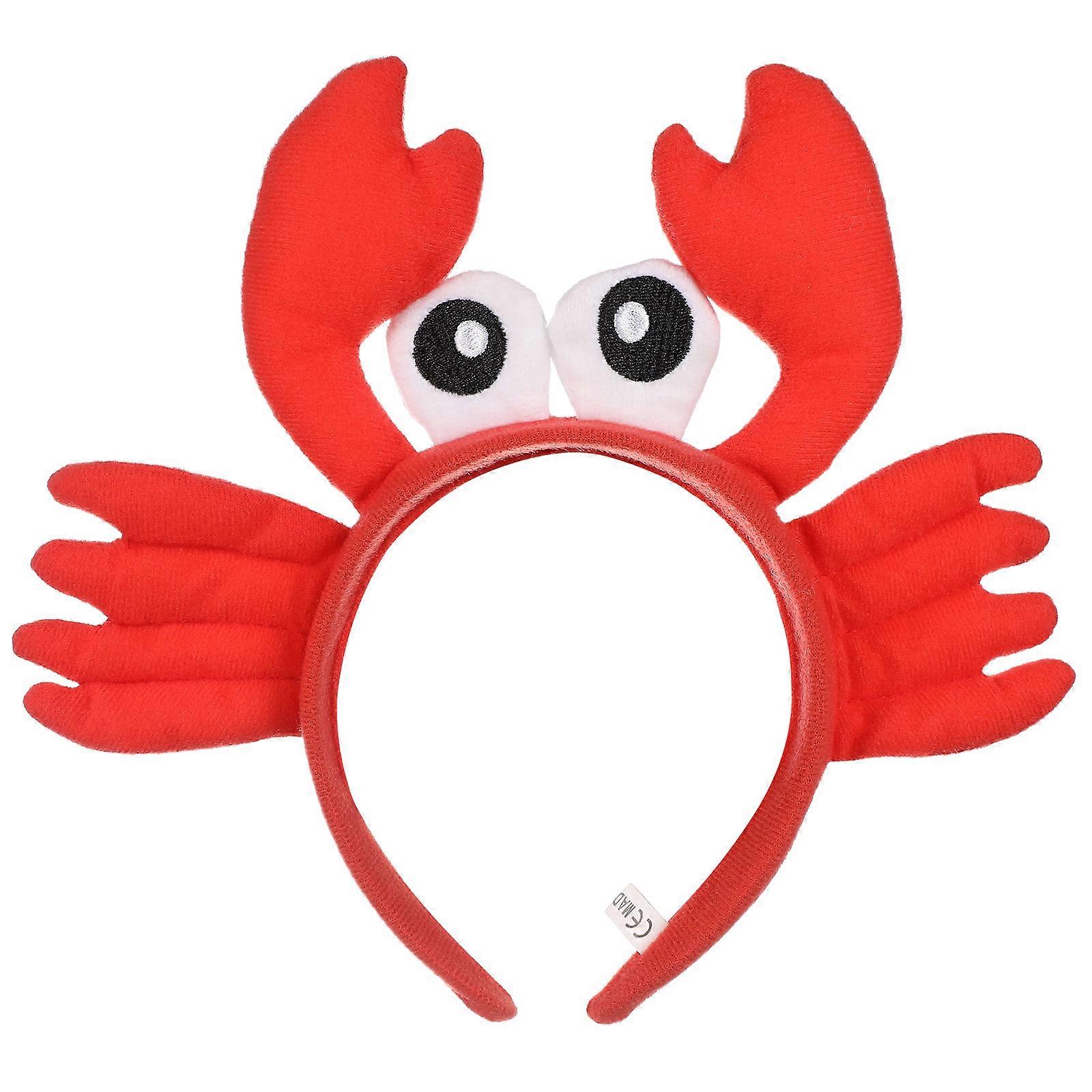 Charming Crab Headband, Stays Secure During Activities, Functional and Stylish