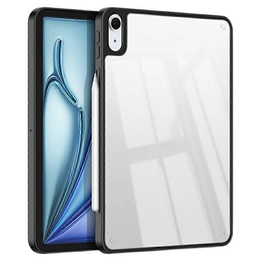 Compatible For iPad Air 11 (2025) / (2024) / Air (2022) / (2020) Case TPU + Acrylic + PC Matte Shockproof Tablet Cover