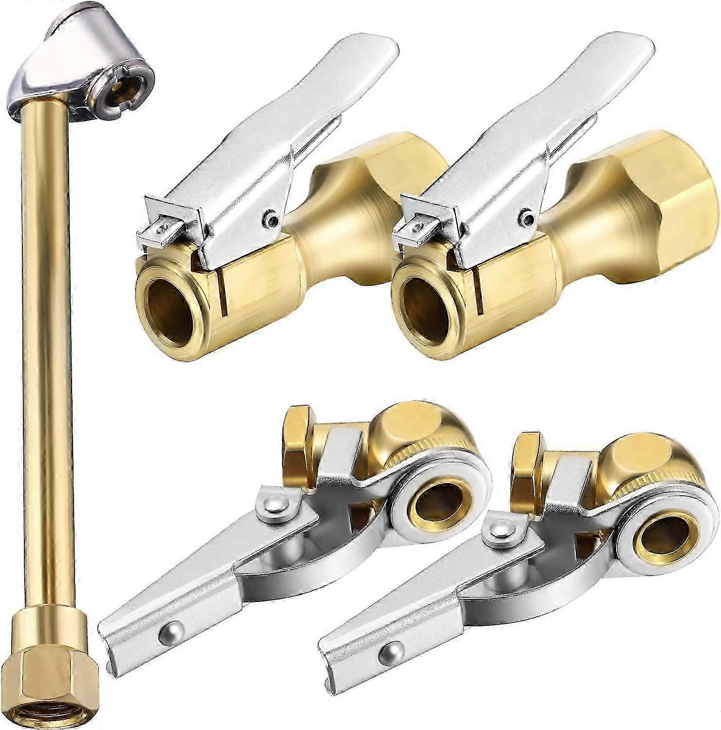 Set mit 5 1/4" Luftspannfuttern, einschließlich S690 doppelseitigen Luftspannfuttern