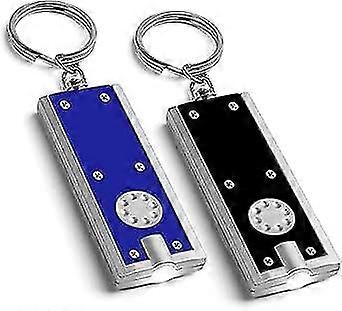 2pk Small Torch for Camping Mini Torches Battery Powered Small LED Torch Keyring Torch for Camping