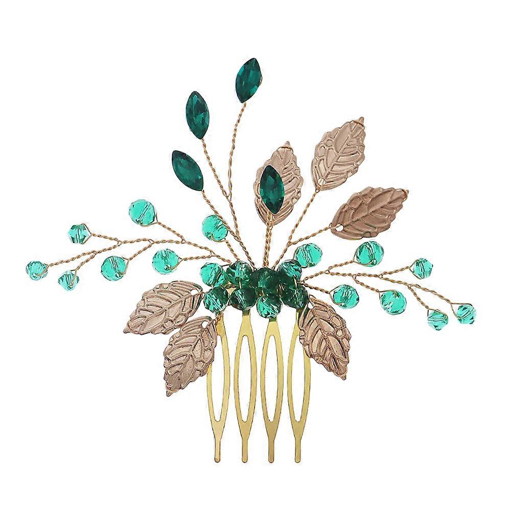 Certainly! Here's a refined and elegant product description for your **Rhinestone Wedding Hair Comb**:
### Elegant Rhinestone Wedding Hair Comb –