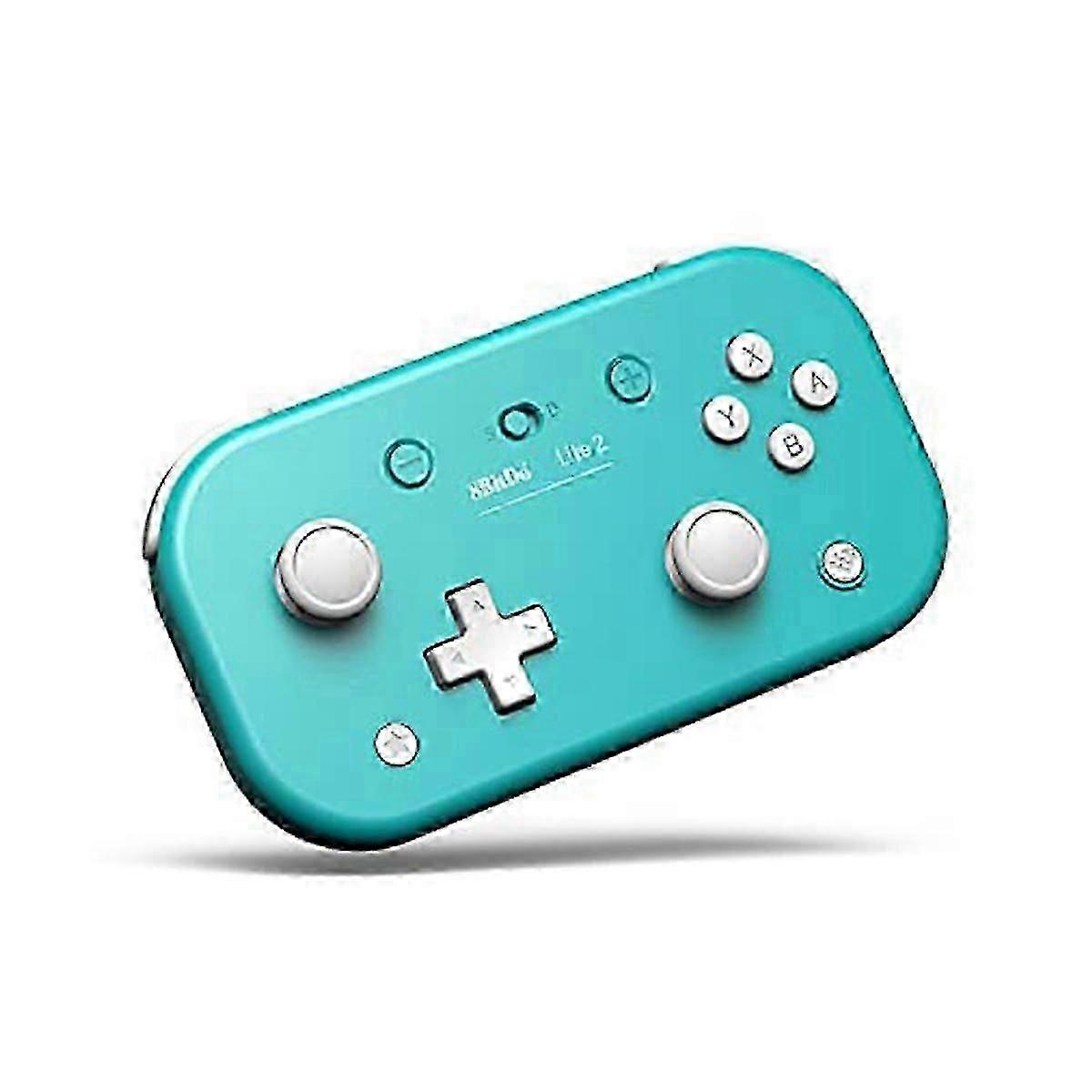 8BitDo Lite 2 Bluetooth Gamepad for Nintendo Switch, Lite, Android and Raspberry Pi Wireless Controller (Turquoise) js