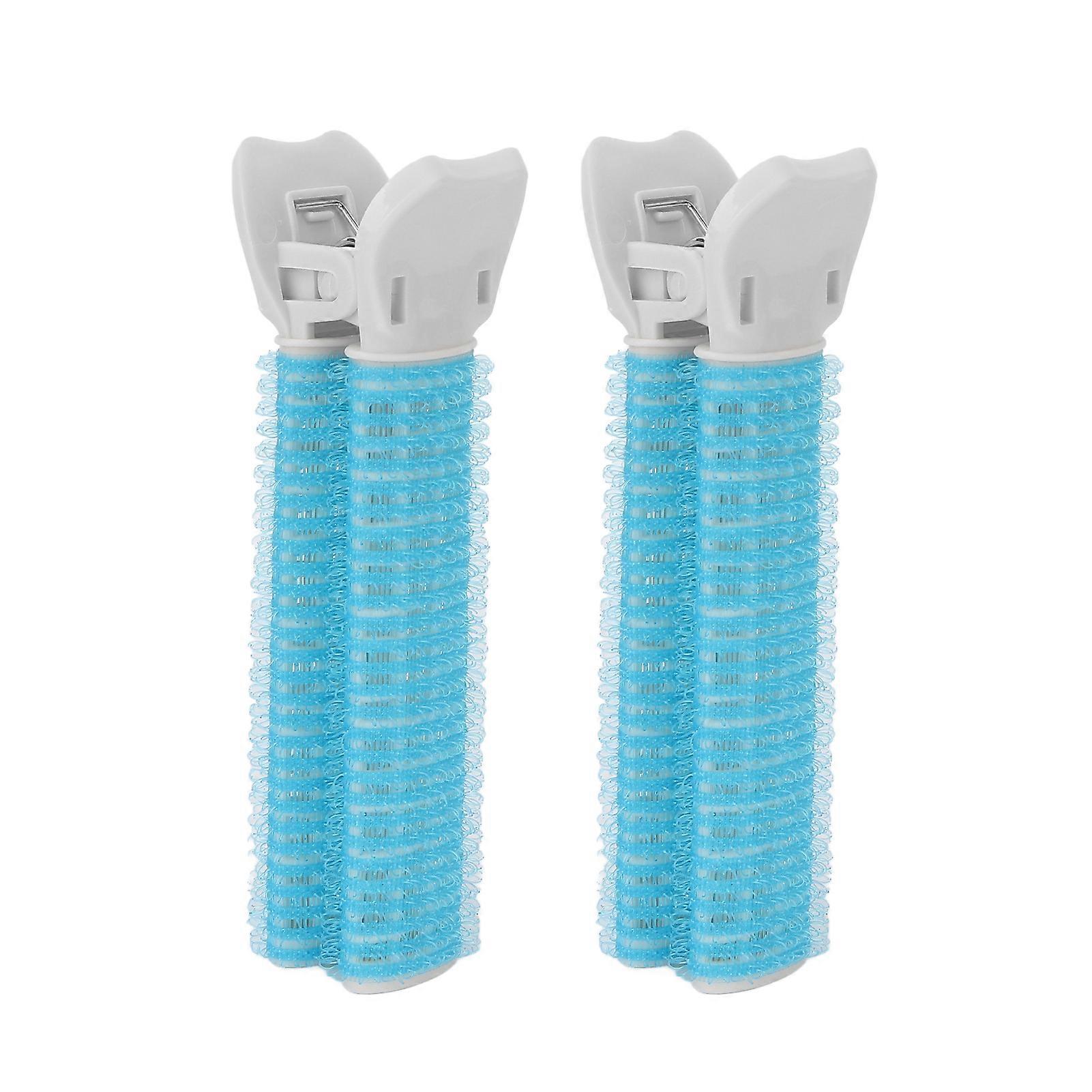 2pcs Hair Volume Roller Curler Clip Portable Volumizing Hair Root Clips Bangs Styling Tool for Women GirlsBlue