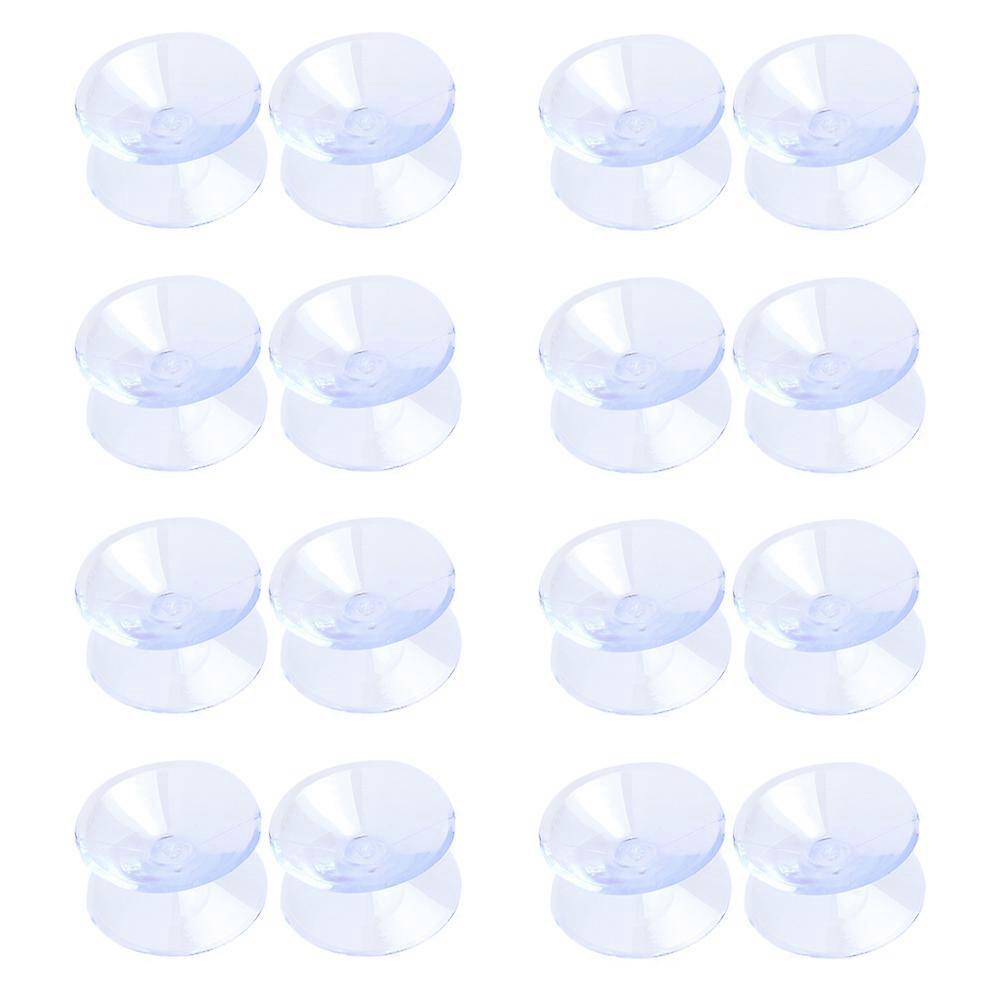 20Pcs Glass Table Tops Anti Slip Pads Glass Table Spacers Suction Cups Double Sided Non Slip Pads