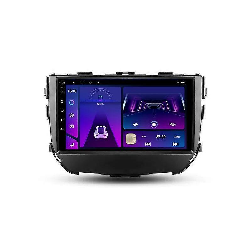 2 Din For Suzuki Vitara Brezza 2016 - 2019 Carplay 4G WIFI Android Auto Car Radio Player Stereo Car Multimedia Video player GPS Navigation DSP RDS