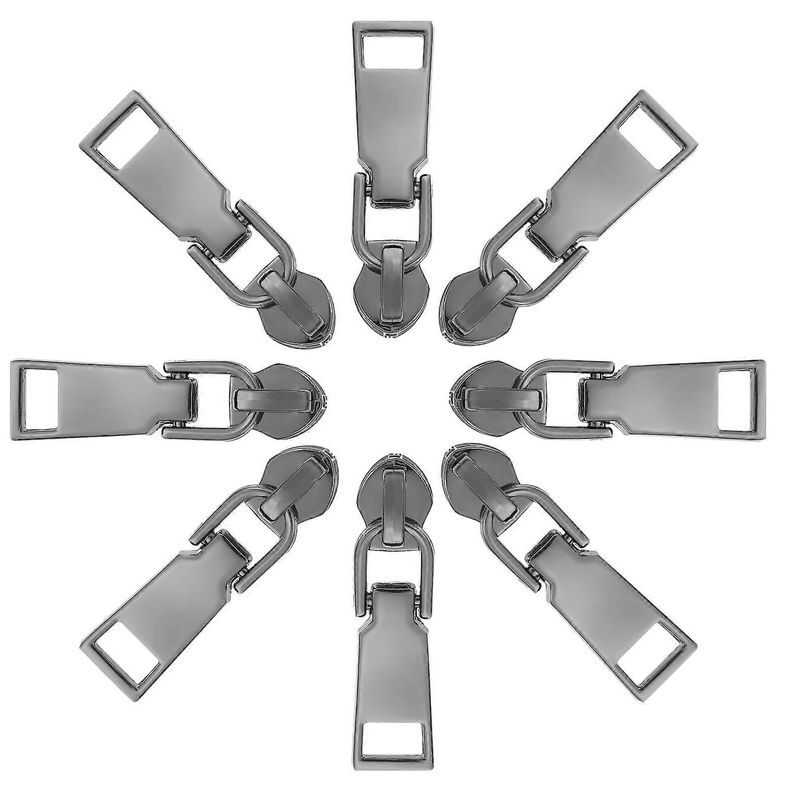 Backpack Zipper Pulls Zinc Alloy Diy Sewing Lovers Rectangular 4.5X1.2X0.5cm Repair 10Pcs