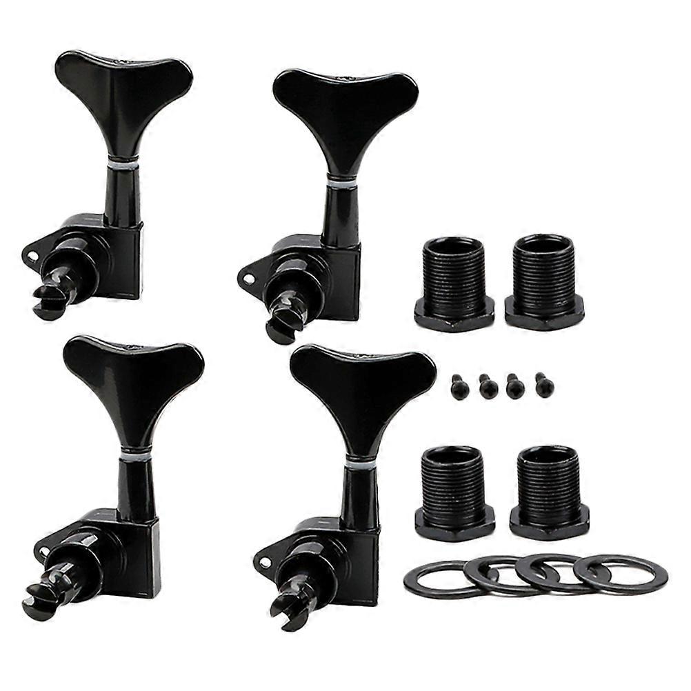 String Tuning Pegs Bass Tuners Practical Tool for Bass Guitar Tuning Durable Compact Size 5.80X3.30X3.30cm 4 Sets
