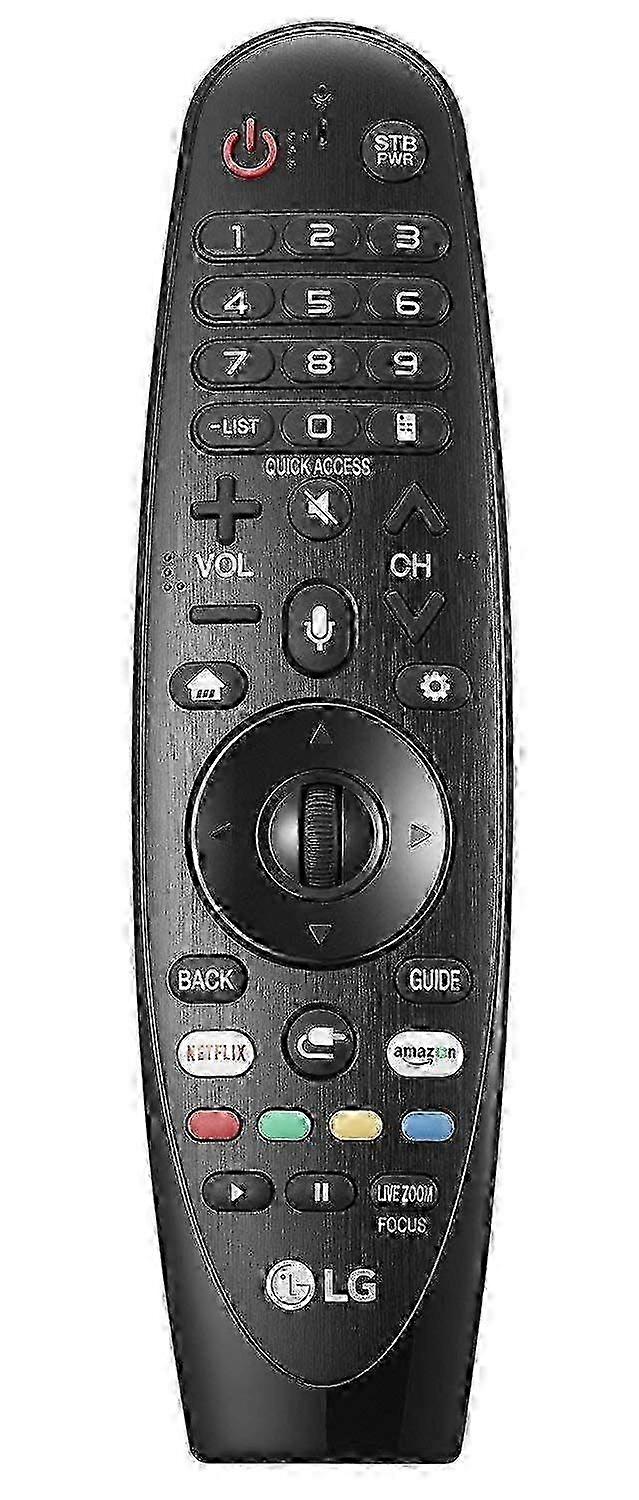 Magic Remote Control for LG TVs (AN-MR18BA) - Black Color Compatible with 2018 Models