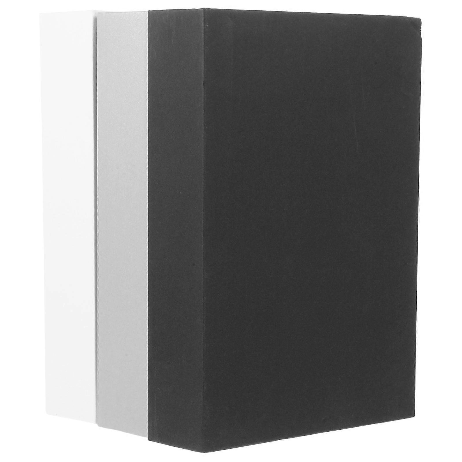 Entry Table Decor 3Pcs Faux Decorative Books Rectangular Shape For Photography Sessions Gray Board Paper Home Decor