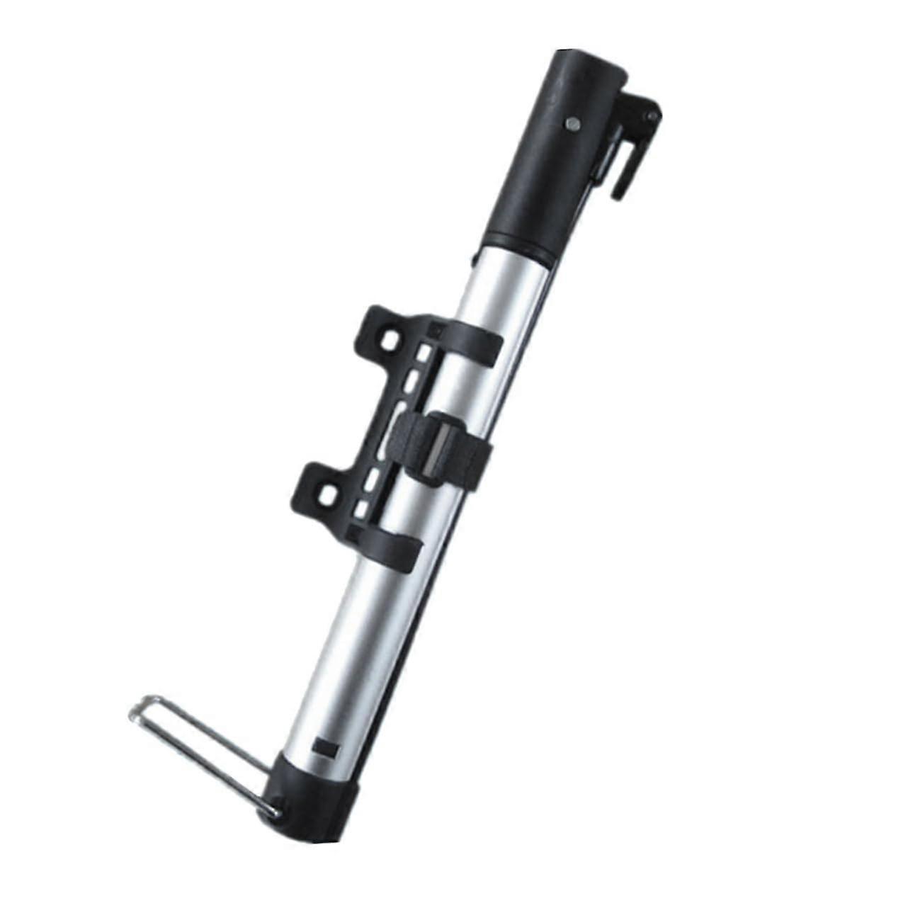 Bicycle Pump Aluminum Alloy Portable Mini Pump Handle Inflator With Universal Nozzle For Easy Inflation