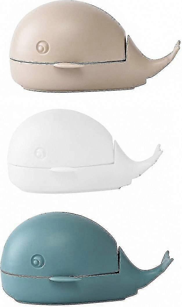 3pcs Whale Wash Brush Set for Gentle Cleaning