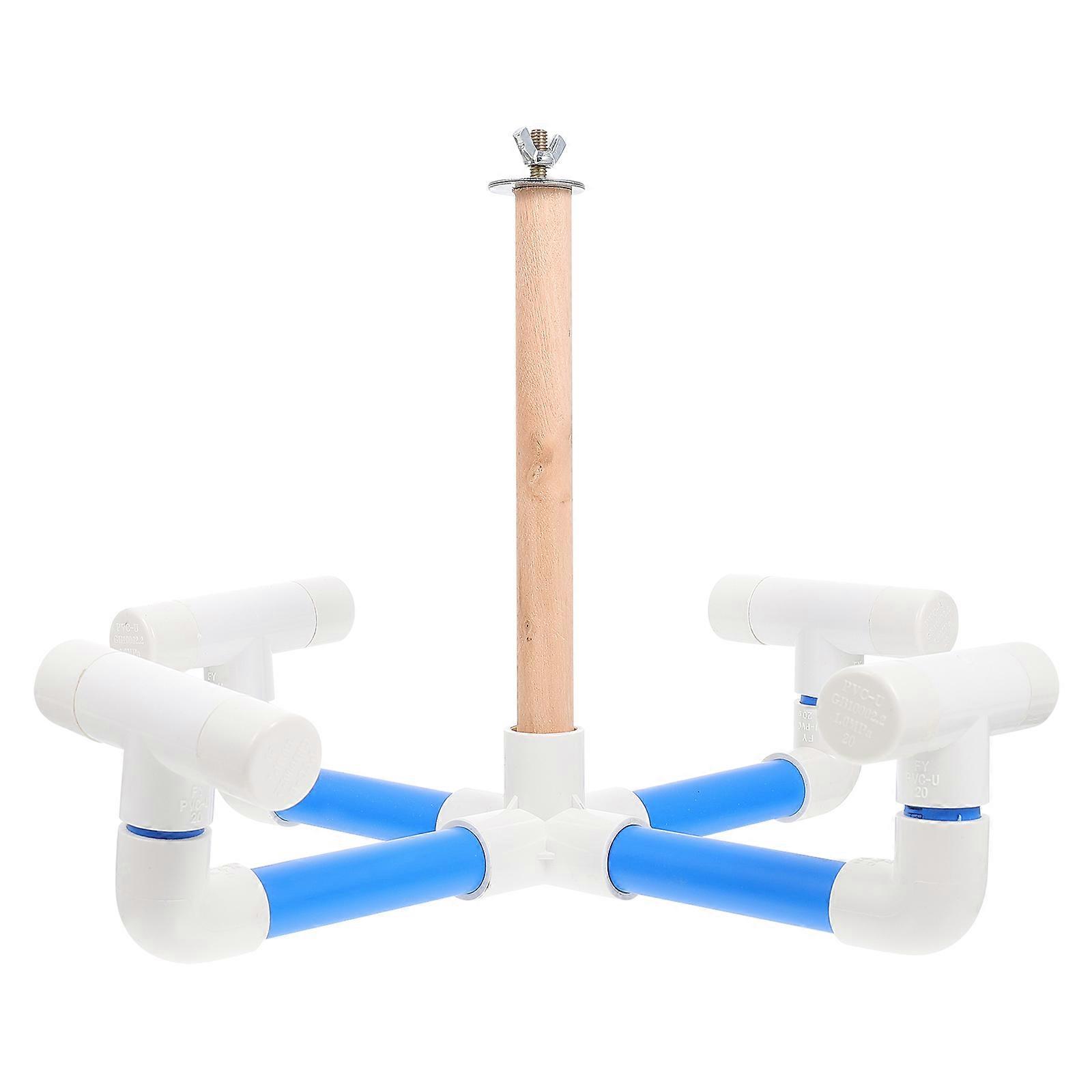 Rotatable Birds Toy for Pet Cage Made of Plastic Assorted Color Wonderful Parrot Plaything