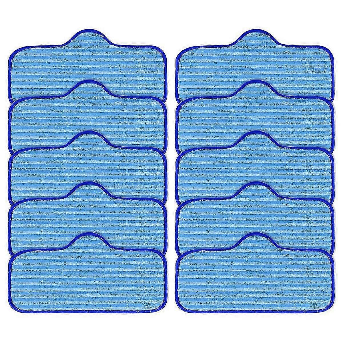 10pcs of Premium Microfiber Pads for Neat Steam Cleaner, Reusable and Machine Washable