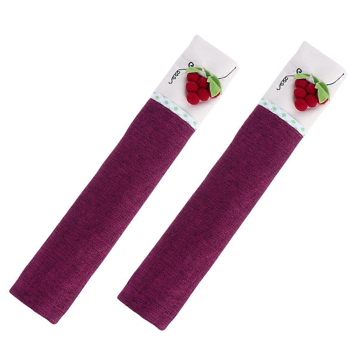 It looks like you've provided a product title or listing description for **refrigerator handle covers**. To make this more useful or understandable,