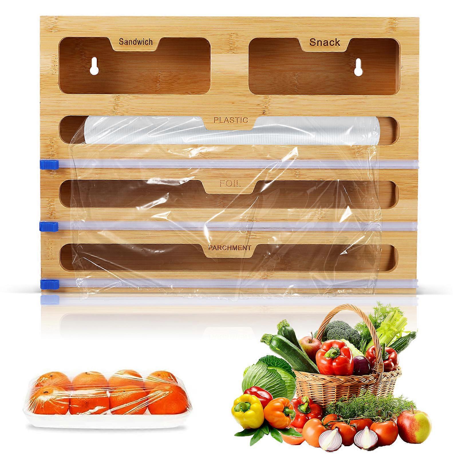 Wall-mounted Plastic Wrap Cutter