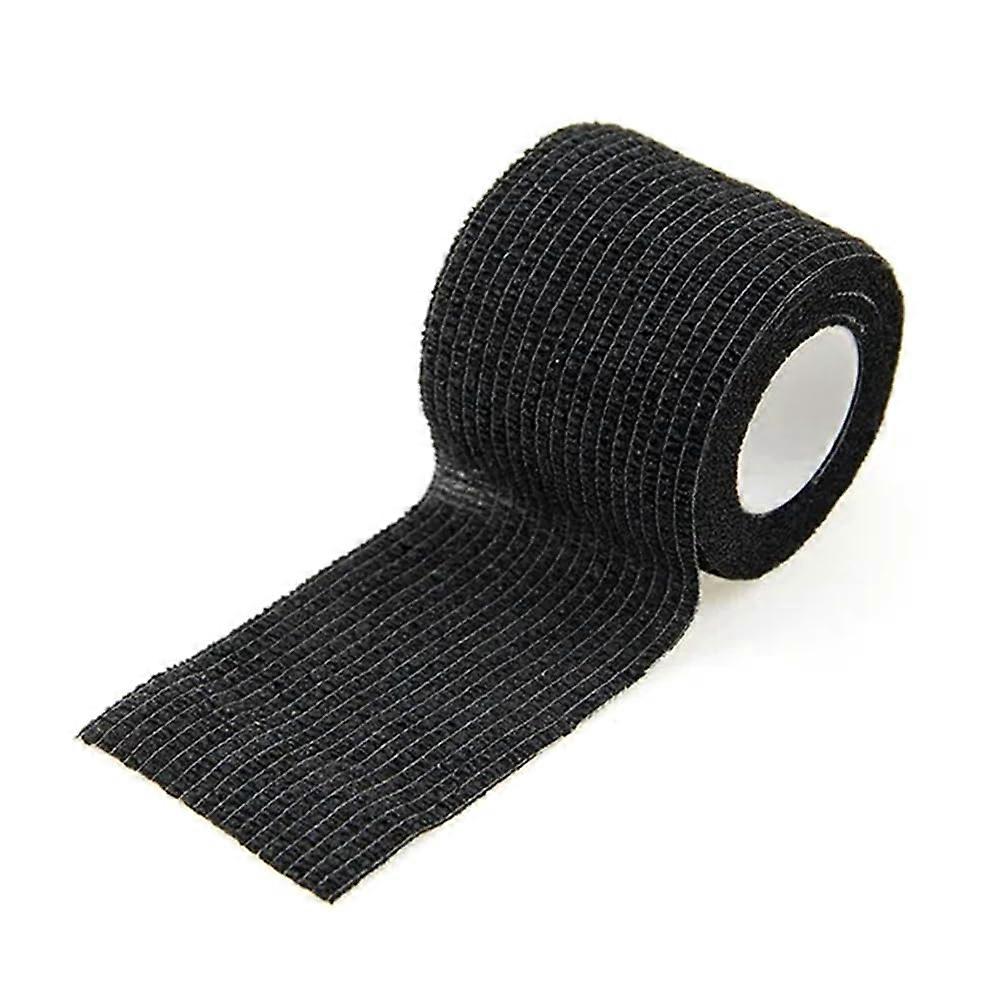 Elastic Bandage, Self-Adhesive, 5cm x 4.5m, Black, For Knee, Finger, Ankle, Palm, Shoulder Support