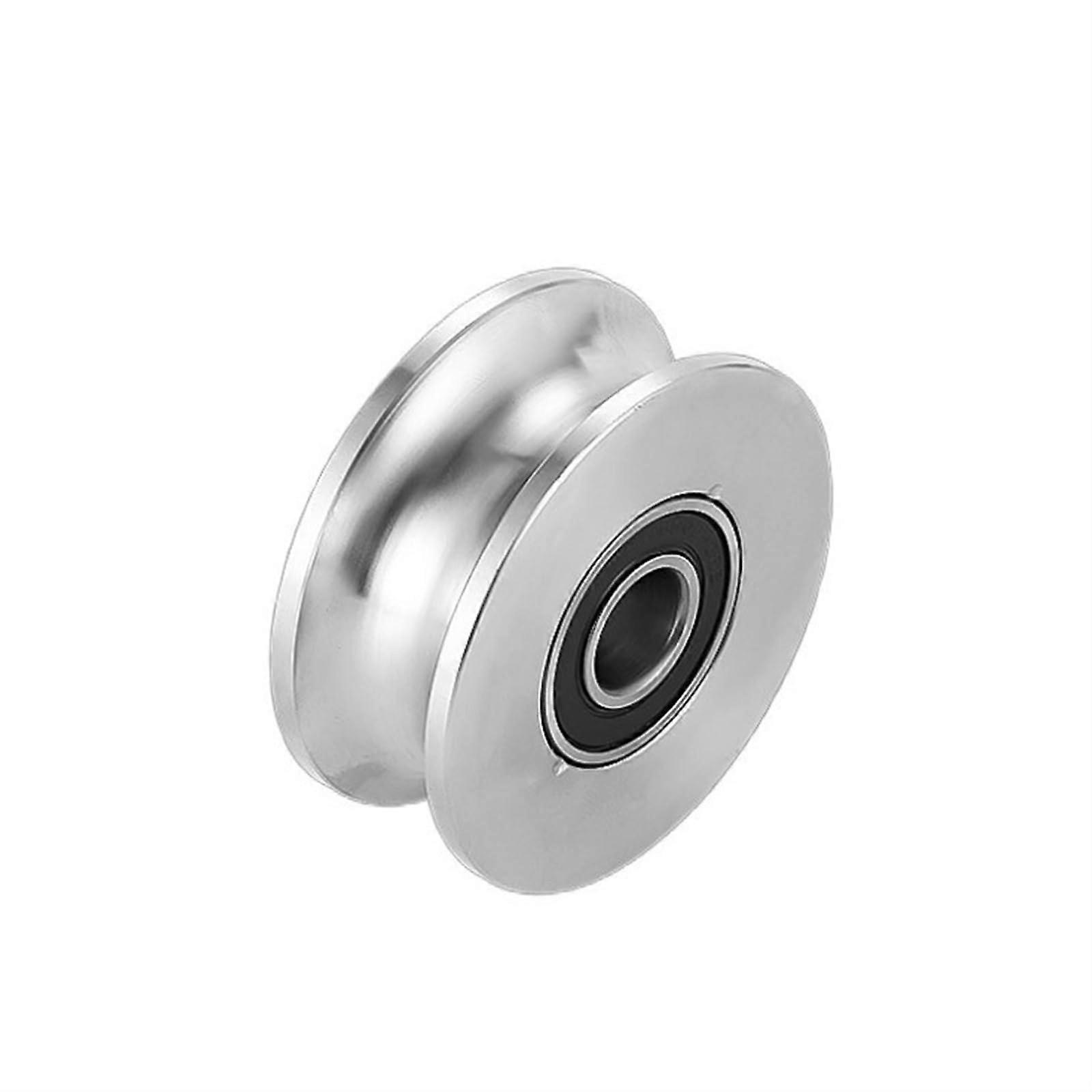 Stainless steel rail pulley for wire rope sliding gate rollers (68 VType)